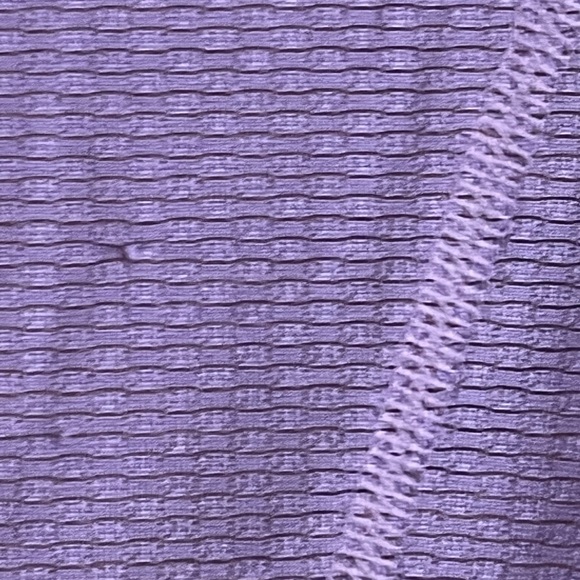 EUC Lululemon Willpower Drawstring Short Sleeve Tech Tee in Grape - 8 - Picture 8 of 13
